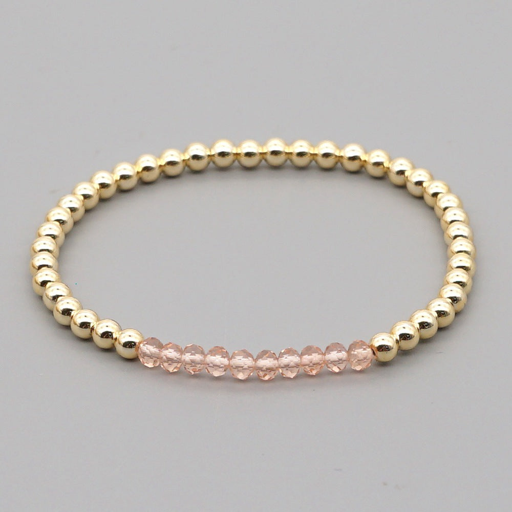 Wholesale Bohemian Gold Fastener Beads Bracelet